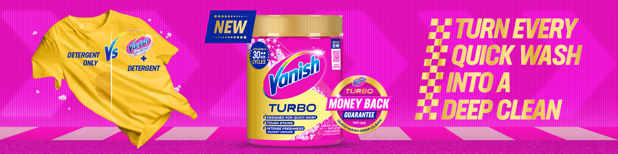 Vanish promotion